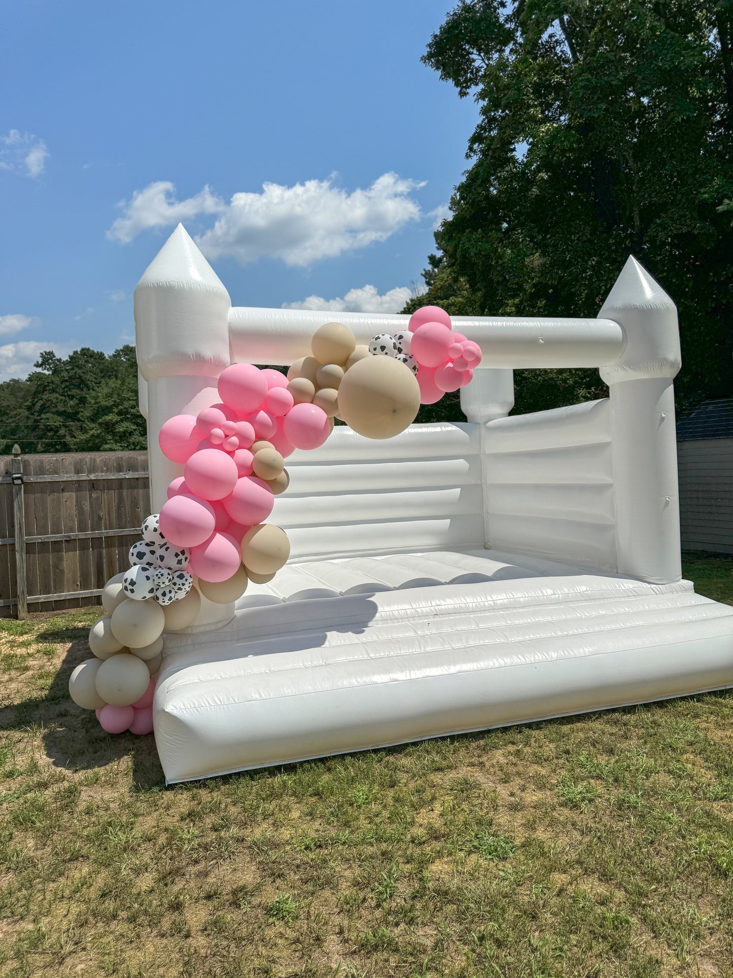 Barn Farm Girl Cow Print Pink Tan First Rodeo Beige Birthday Party Balloon Garland Kit Professional Balloon Garland Arch Kit