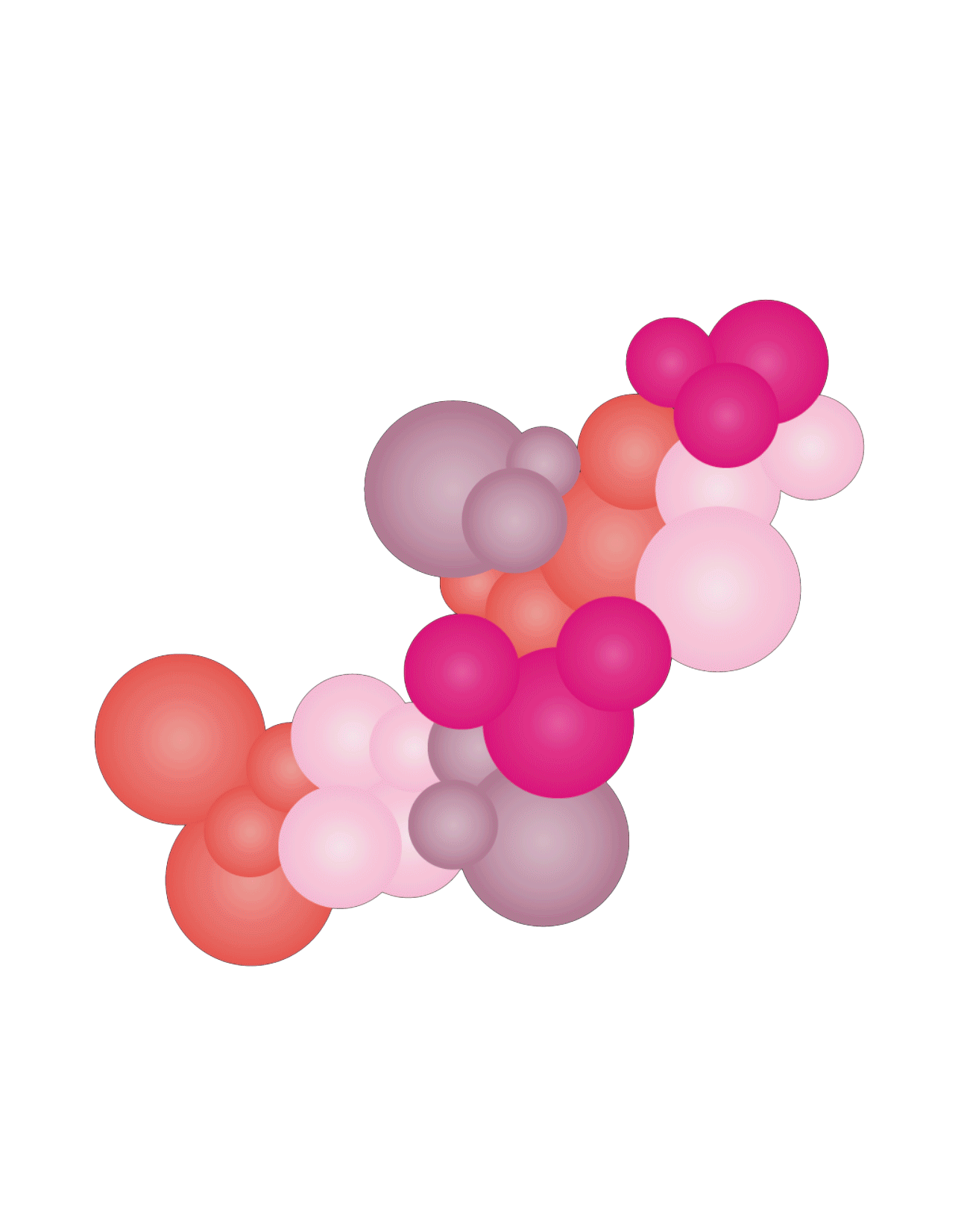 DIY KIT Garland Simulator- Choose Your Own Colors- Professional Balloon Garland Arch Kit - Balloons And Accessories From A Pro Artist